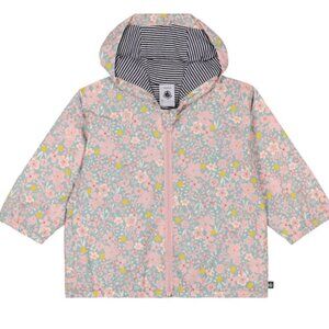 Baby girl pink hooded jacket
